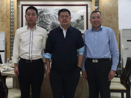 中紀(jì)委國(guó)際合作局郭松江局長(zhǎng)、人民日?qǐng)?bào)社馬海濤副總編親臨新望視察指導(dǎo)